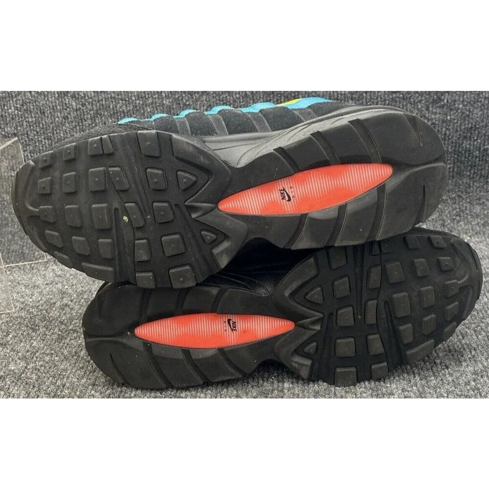 Nike Air Max 95 SE GS Black Bright Spruce Size 7Y Kids Sneakers CU1095-001